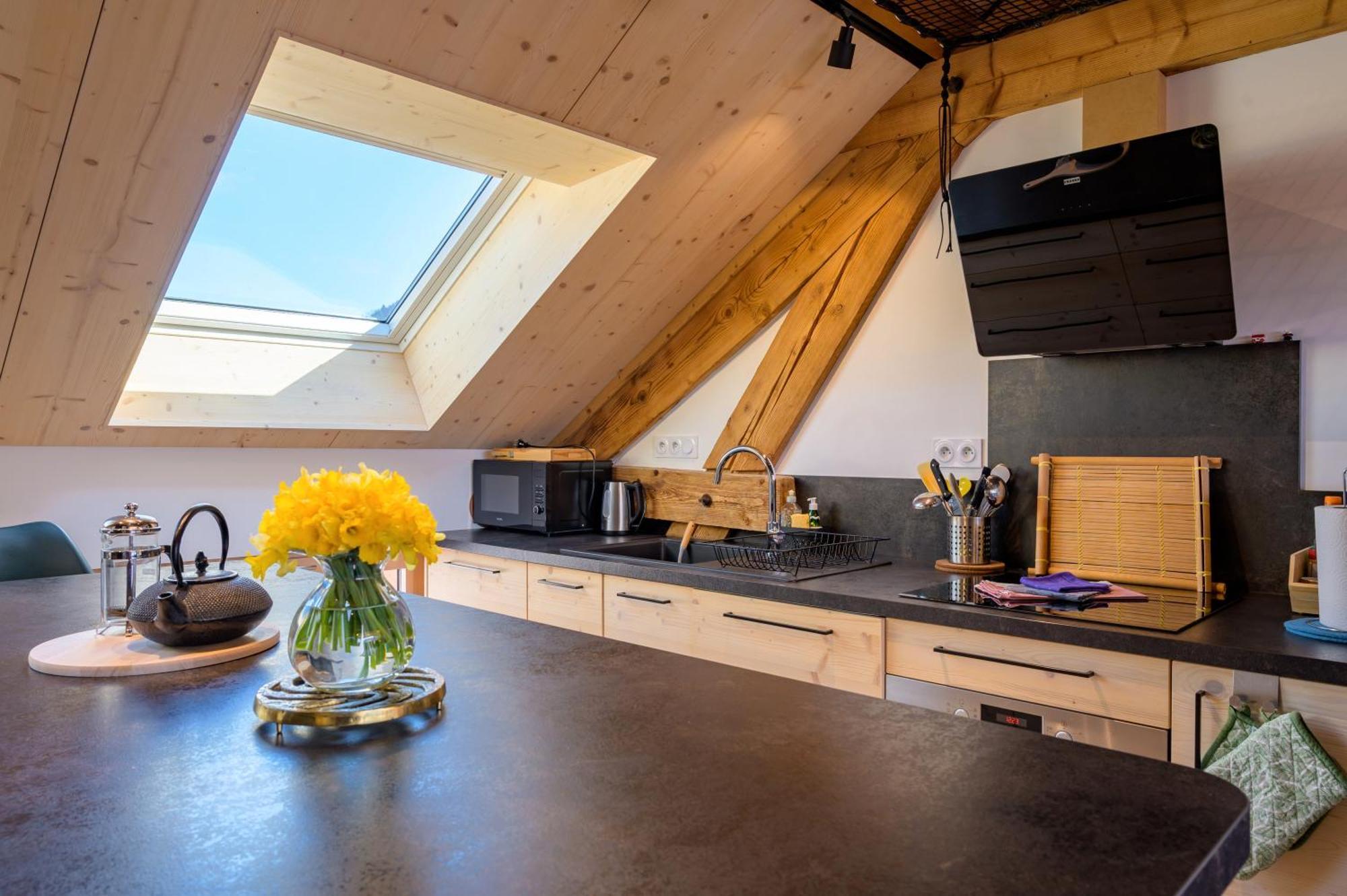 Sous Le Toit De Marie Et Jean Appartement La Bresse Buitenkant foto